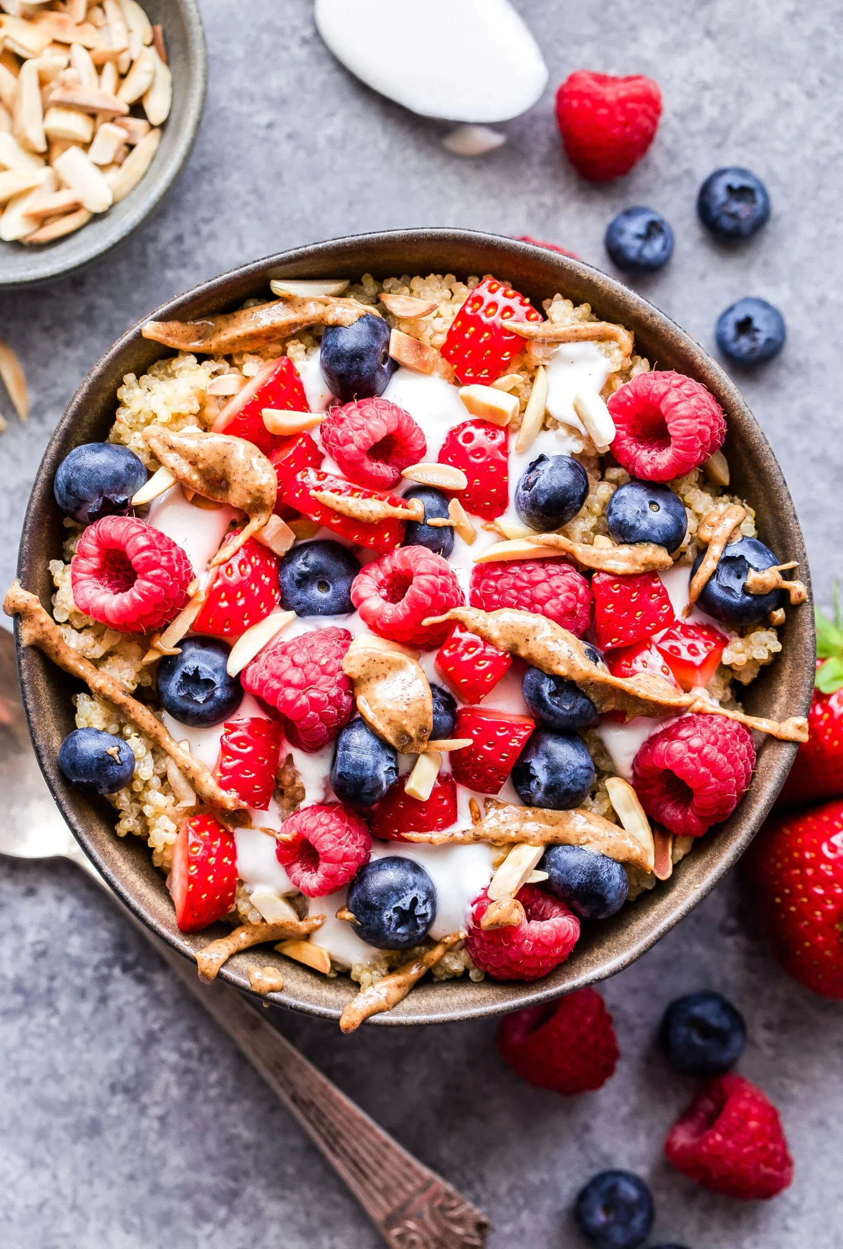 Berry Quinoa Sunrise Bowls