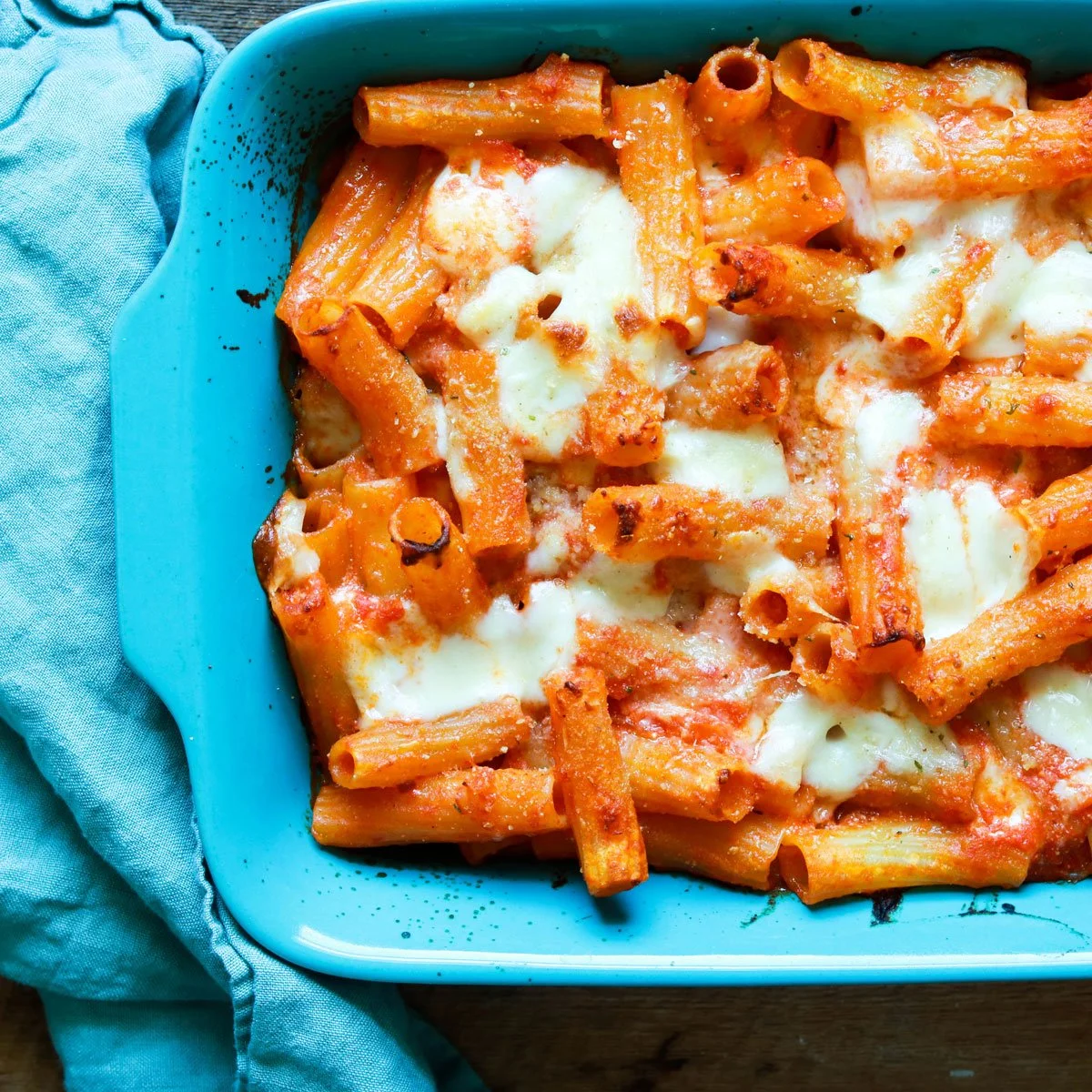 Best Crispy Cheesy Baked Pasta