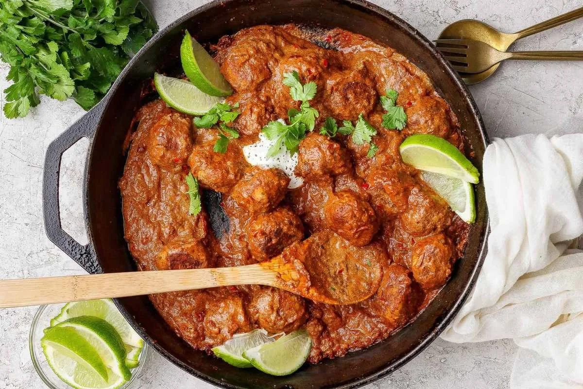 Butter Chicken Meatballs