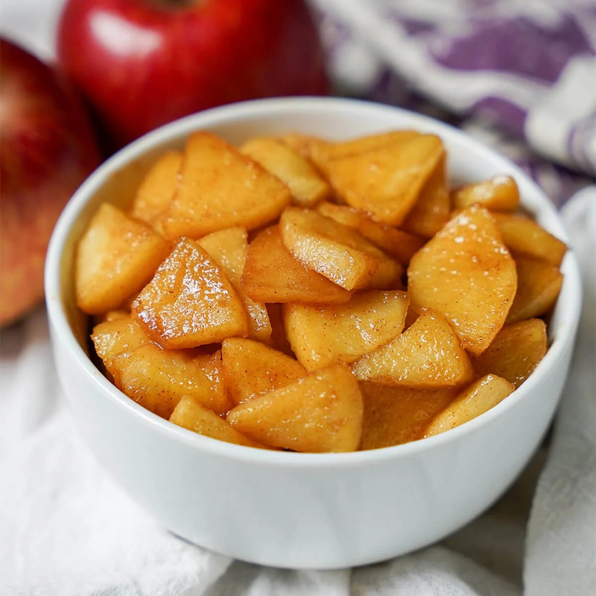 Caramelized Apple Slices