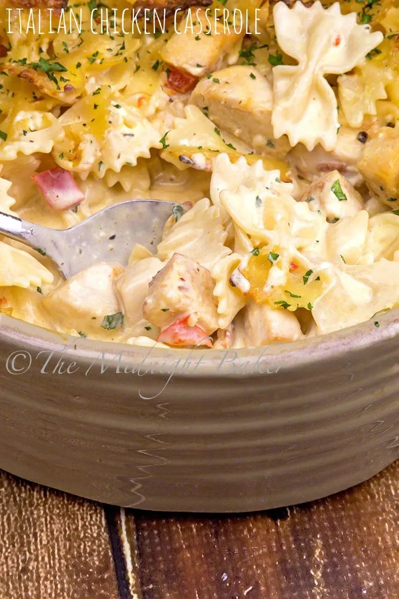 Cheesy Italian Chicken Casserole