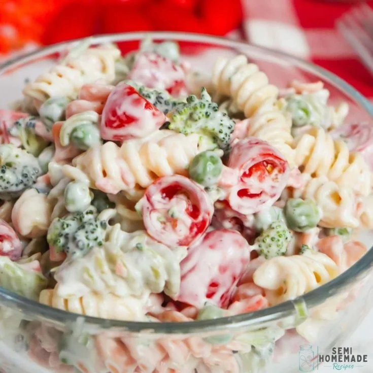 Chilled Ranch Pasta Salad