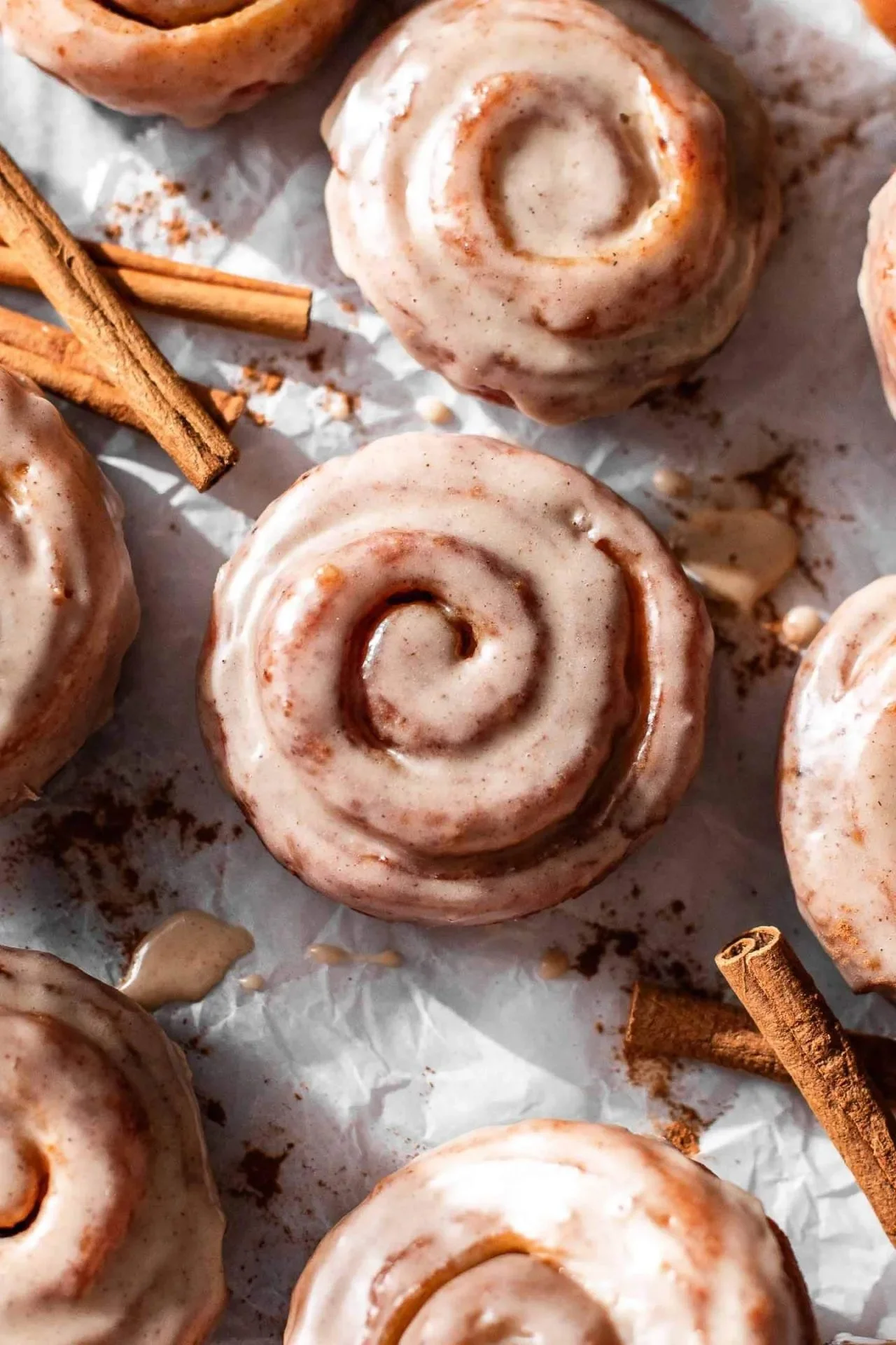 Cinnamon Roll Donuts Delightful Treats