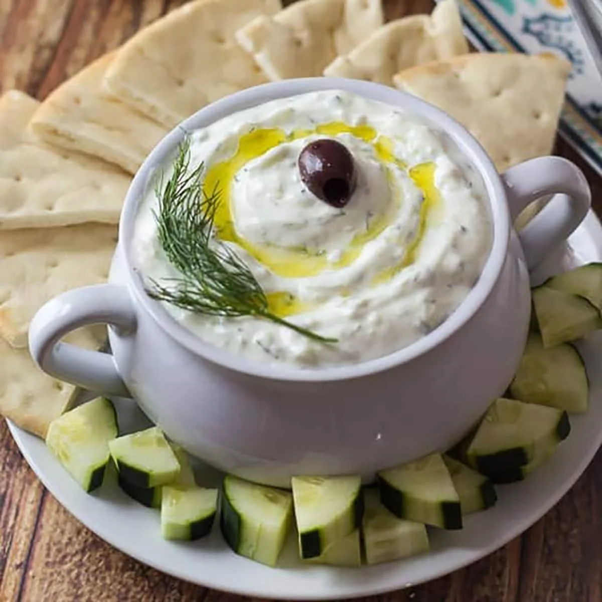 Classic Greek Tzatziki Sauce