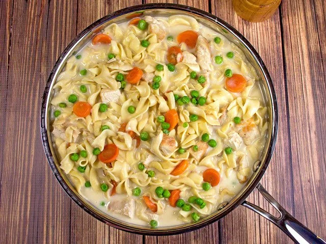 Creamy Chicken and Noodles