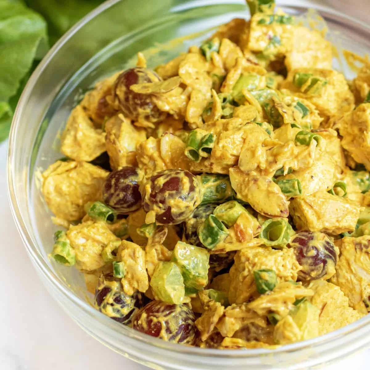 Creamy Curry Chicken Salad