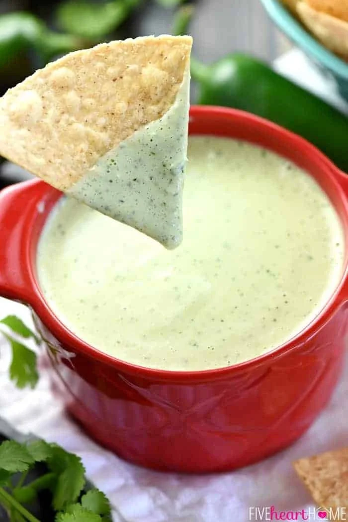 Creamy Jalapeño Dip {Chuy’s Copycat Recipe}
