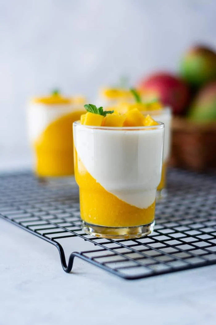 Creamy Mango Custard