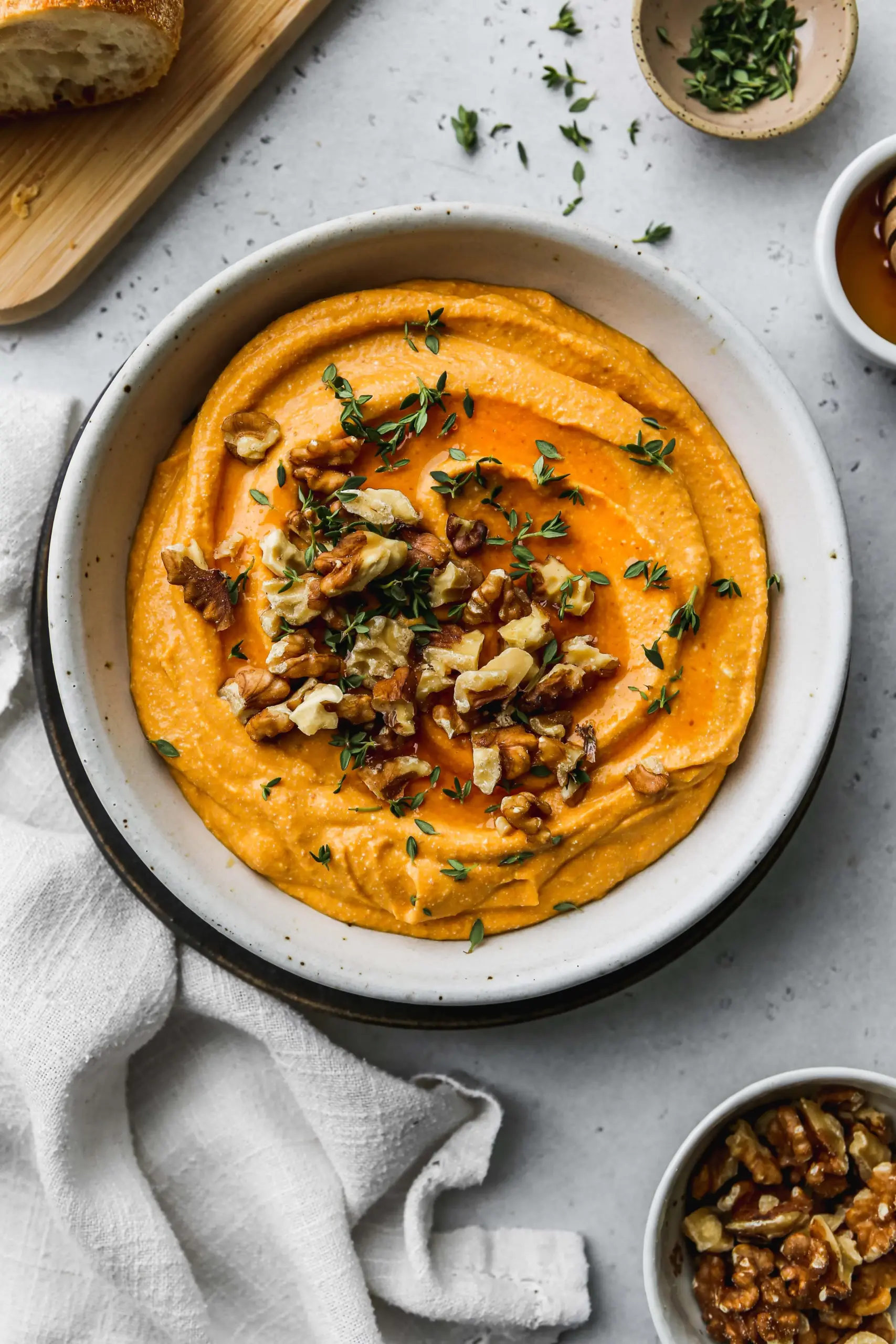 Creamy Pumpkin Feta Dip