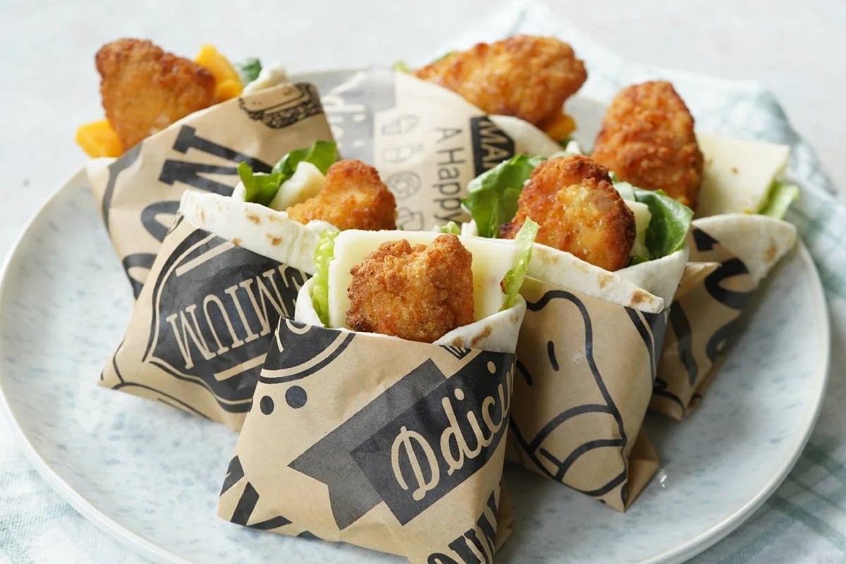 Crispy Mini Chicken Wraps