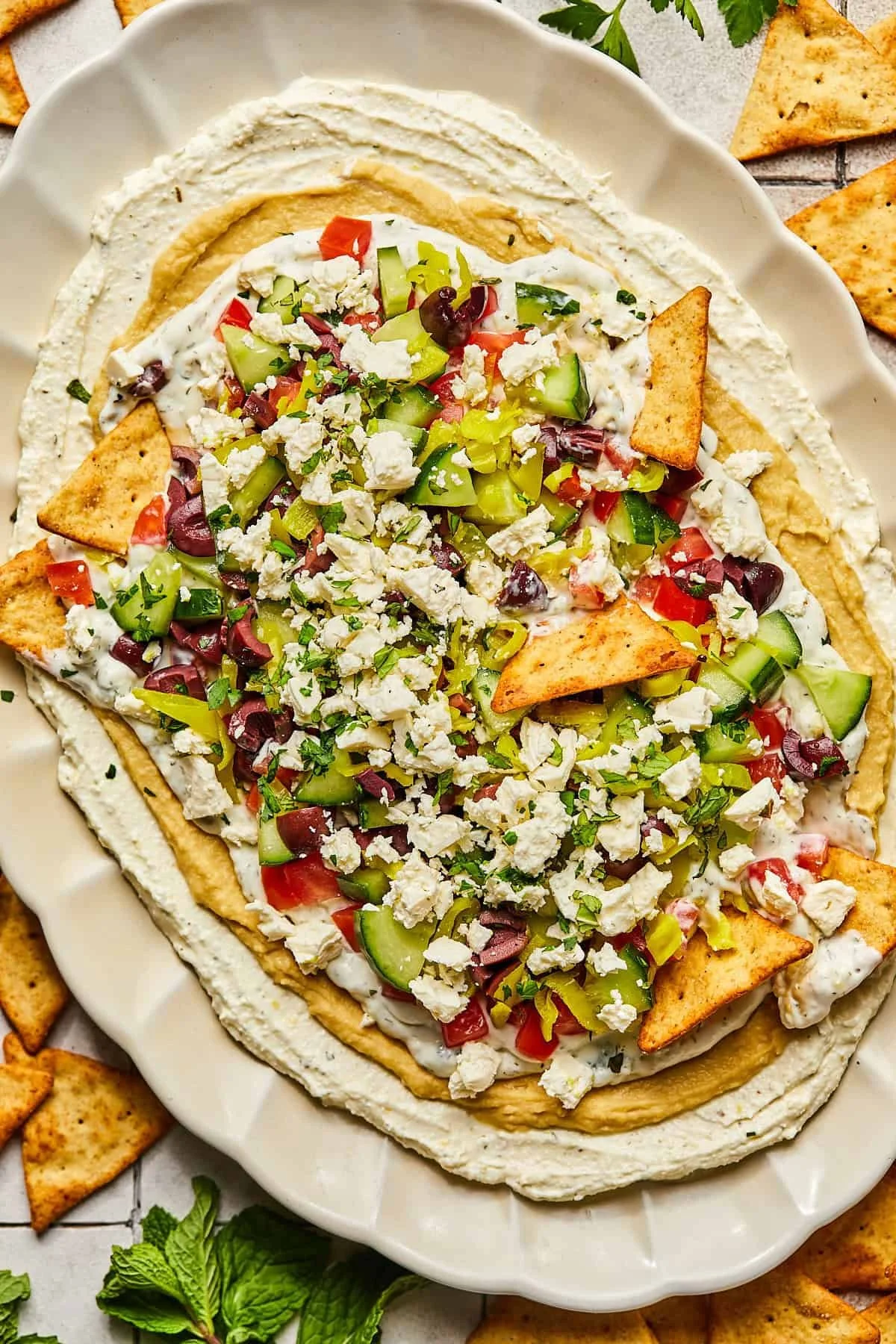 Easy Mediterranean Feta Dip