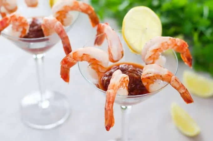 Easy Roasted Shrimp Cocktail