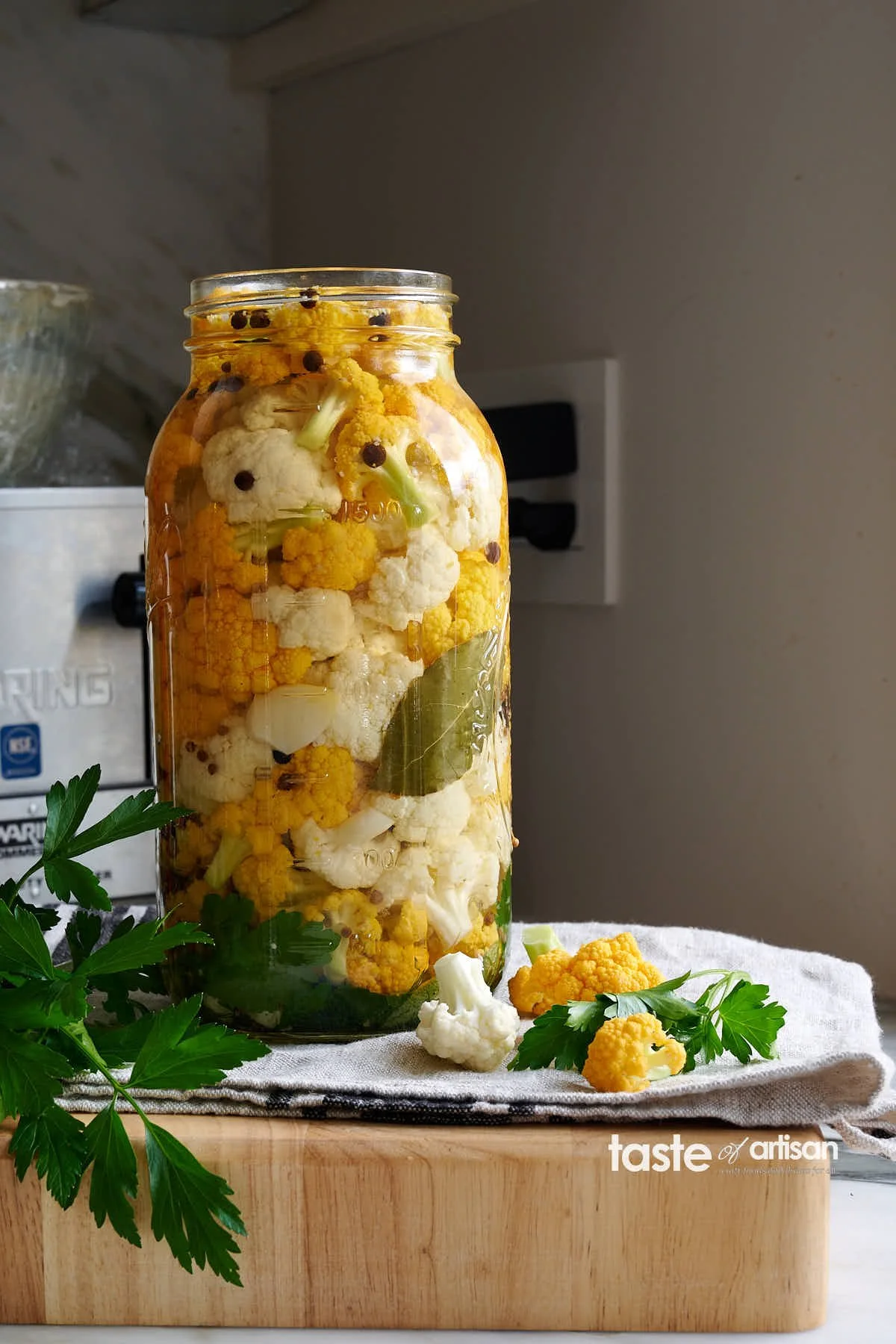 Ferrandi-Inspired Crunchy Pickled Cauliflower