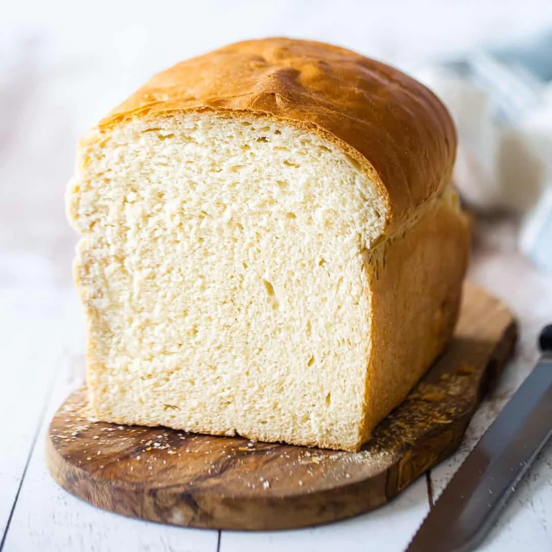 Fluffy White Bread Loaf