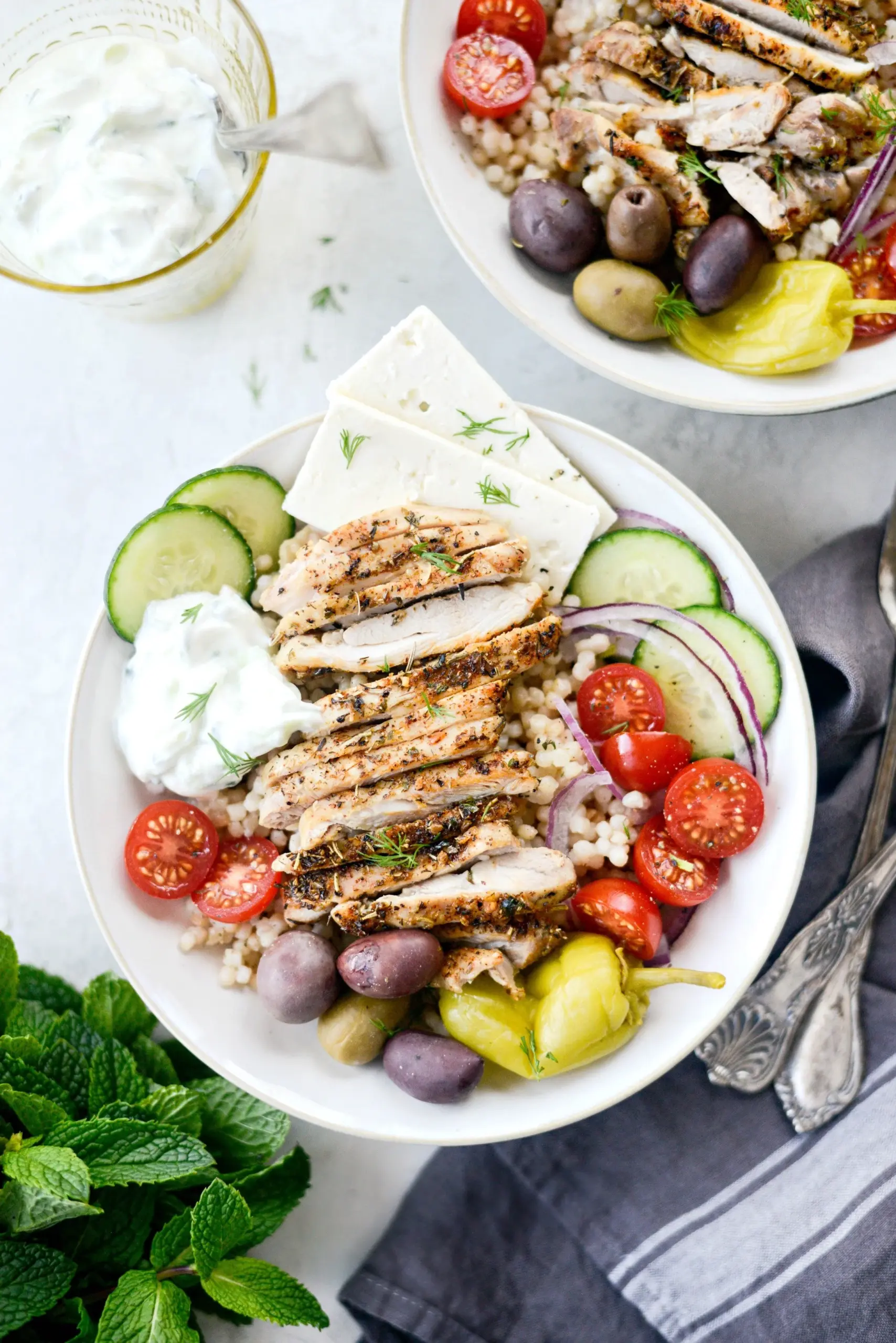 Greek Style Chicken with Couscous