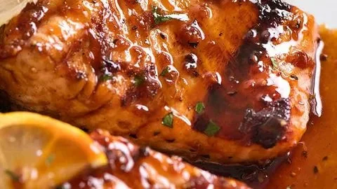 Grilled Salmon with Marinade