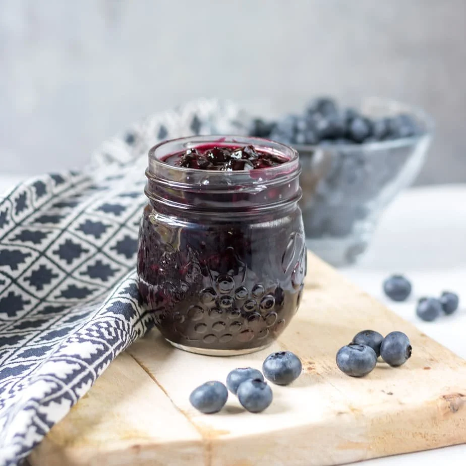 Homemade Blueberry Compote