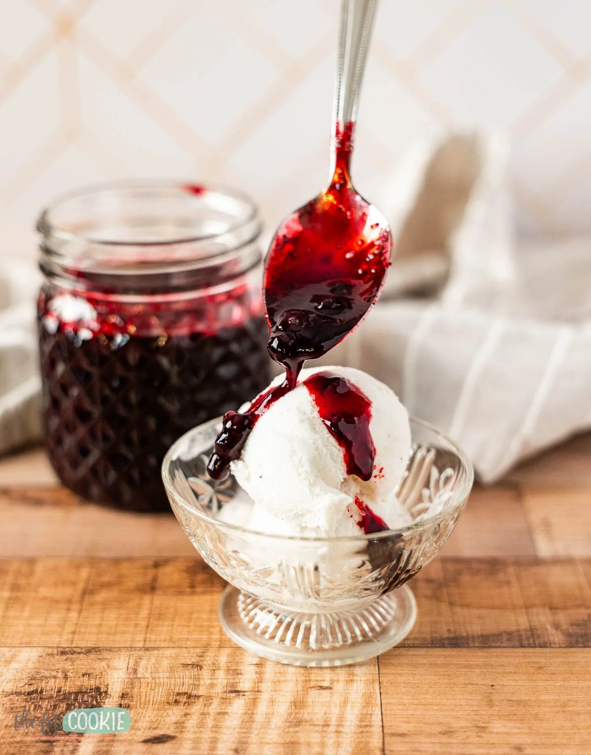 Homemade Easy Huckleberry Sauce