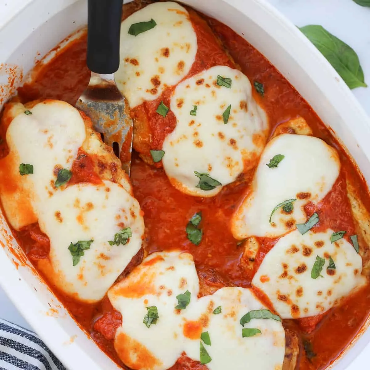Low-Carb Parmesan Chicken