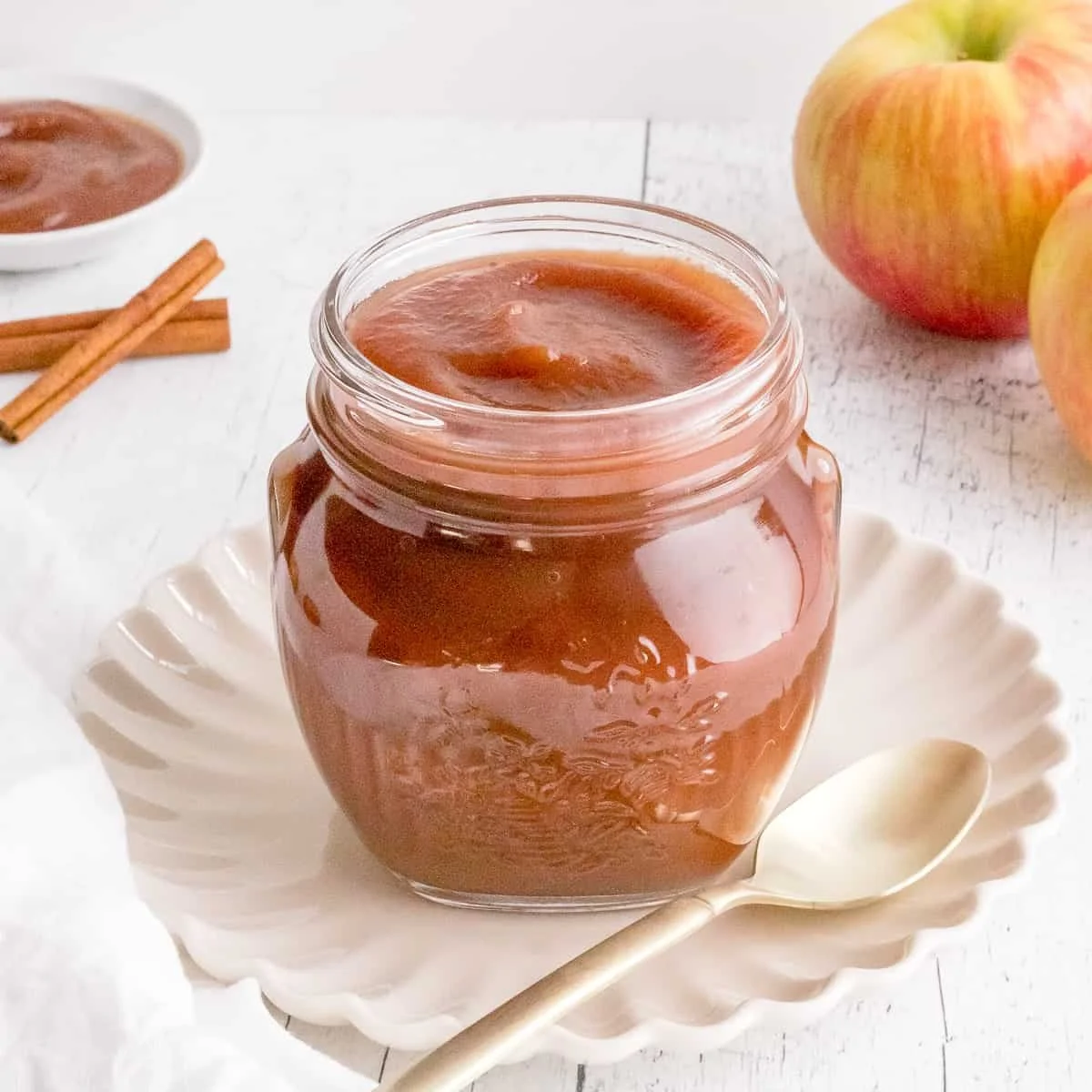 Maple Apple Butter in Slow Cooker