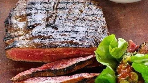 Momofuku Marinated Skirt Steak Ssam