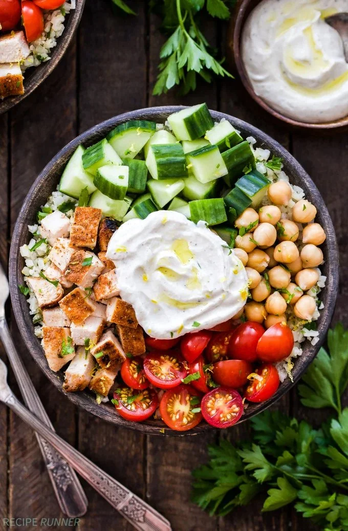 Nutritious Chicken Shawarma Bowls