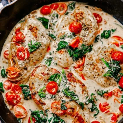 One-Pan Creamy Italian Chicken