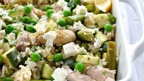 One-Pot Chicken and Greens Pilaf - Healthy and delicious recipe