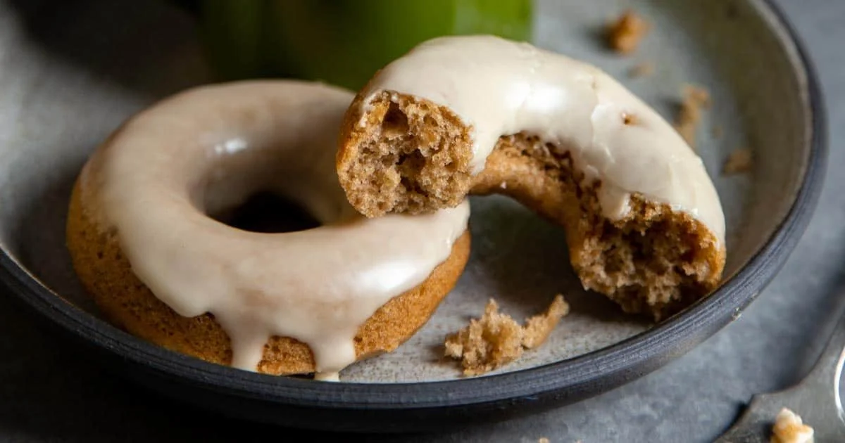 Oven Baked Apple Donuts