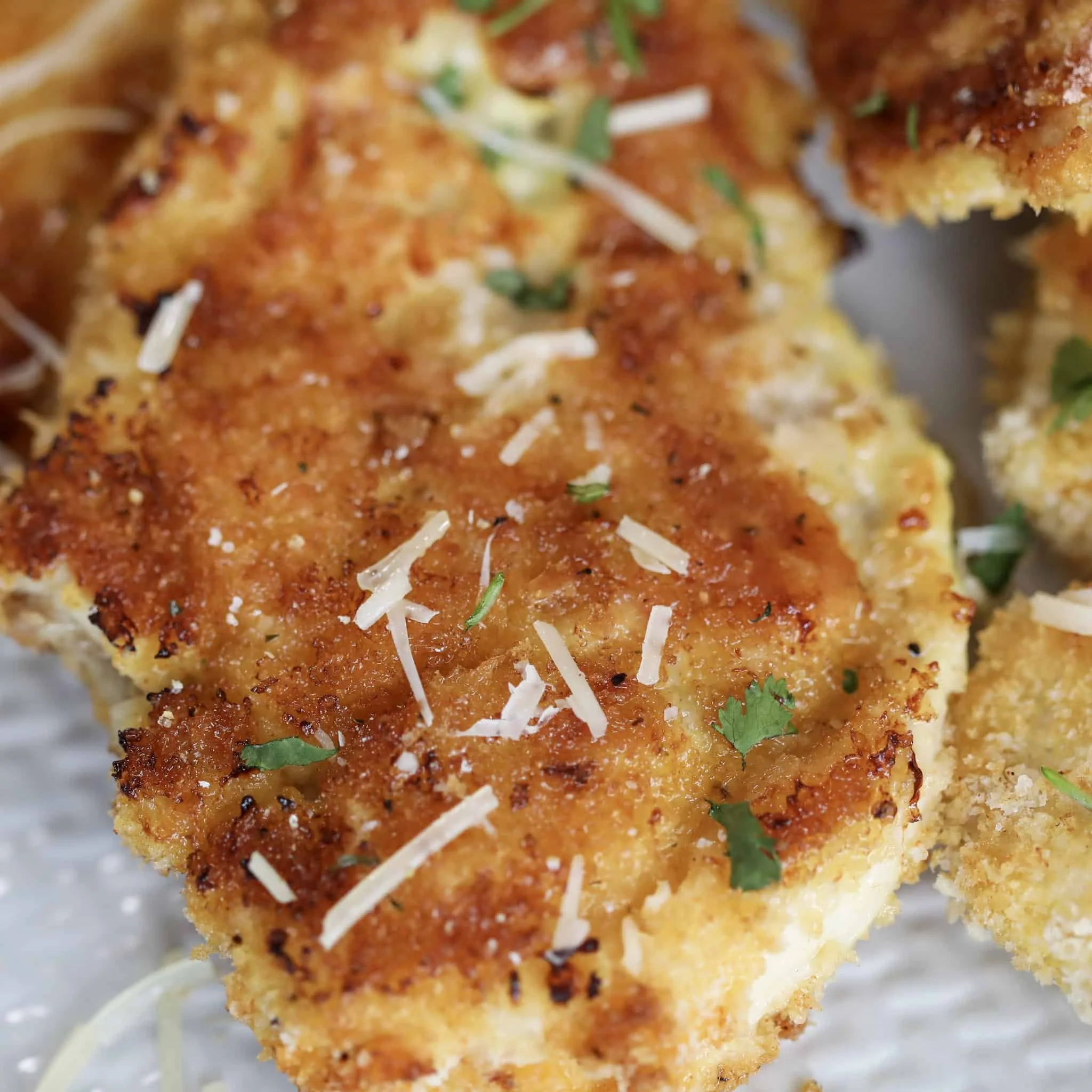 Oven-Baked Breaded Chicken Cutlets