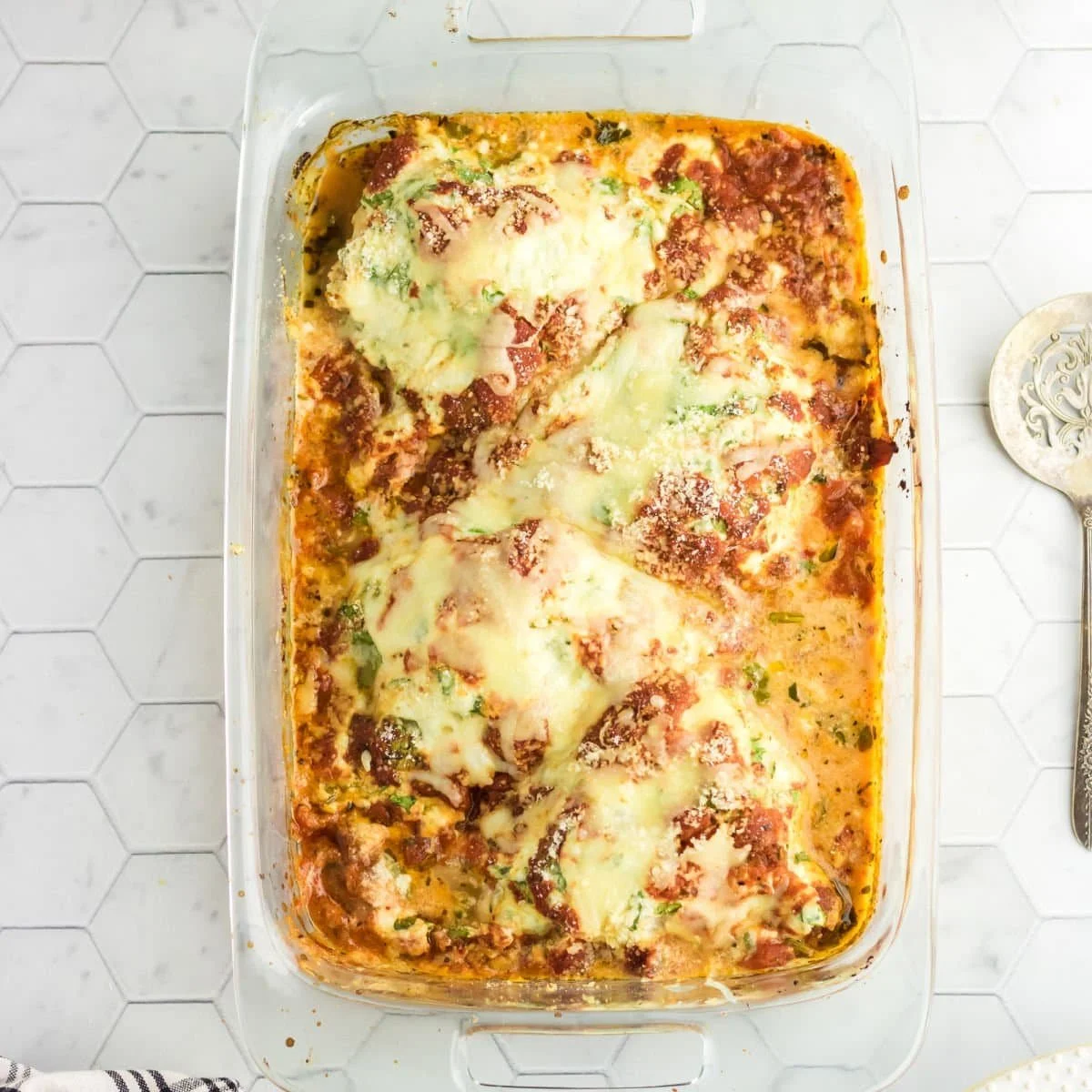 Oven Baked Ricotta Chicken