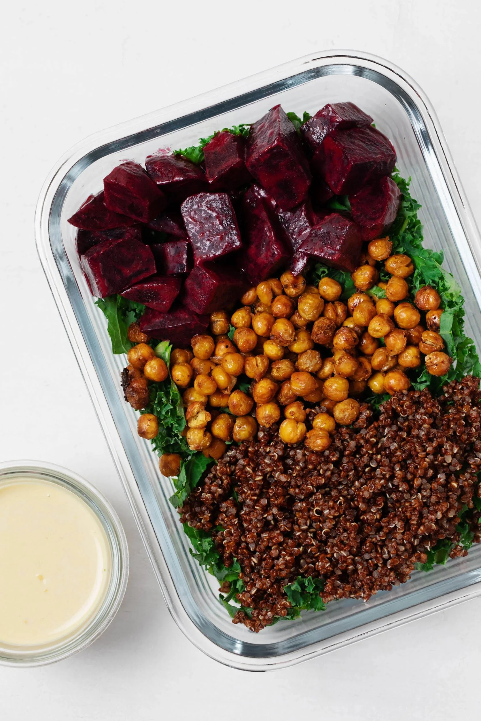 Quinoa Beet Bowls with Roasted Veggies