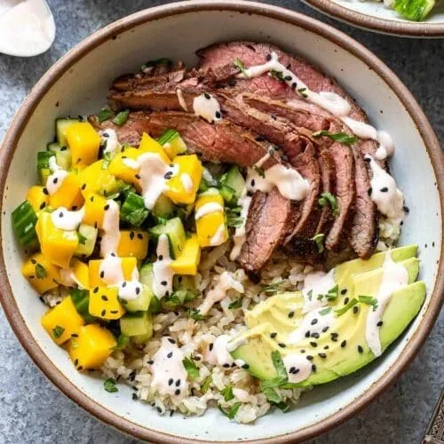 Savory Teriyaki Steak Bowls