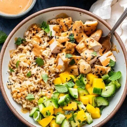 Savory Thai Peanut Chicken