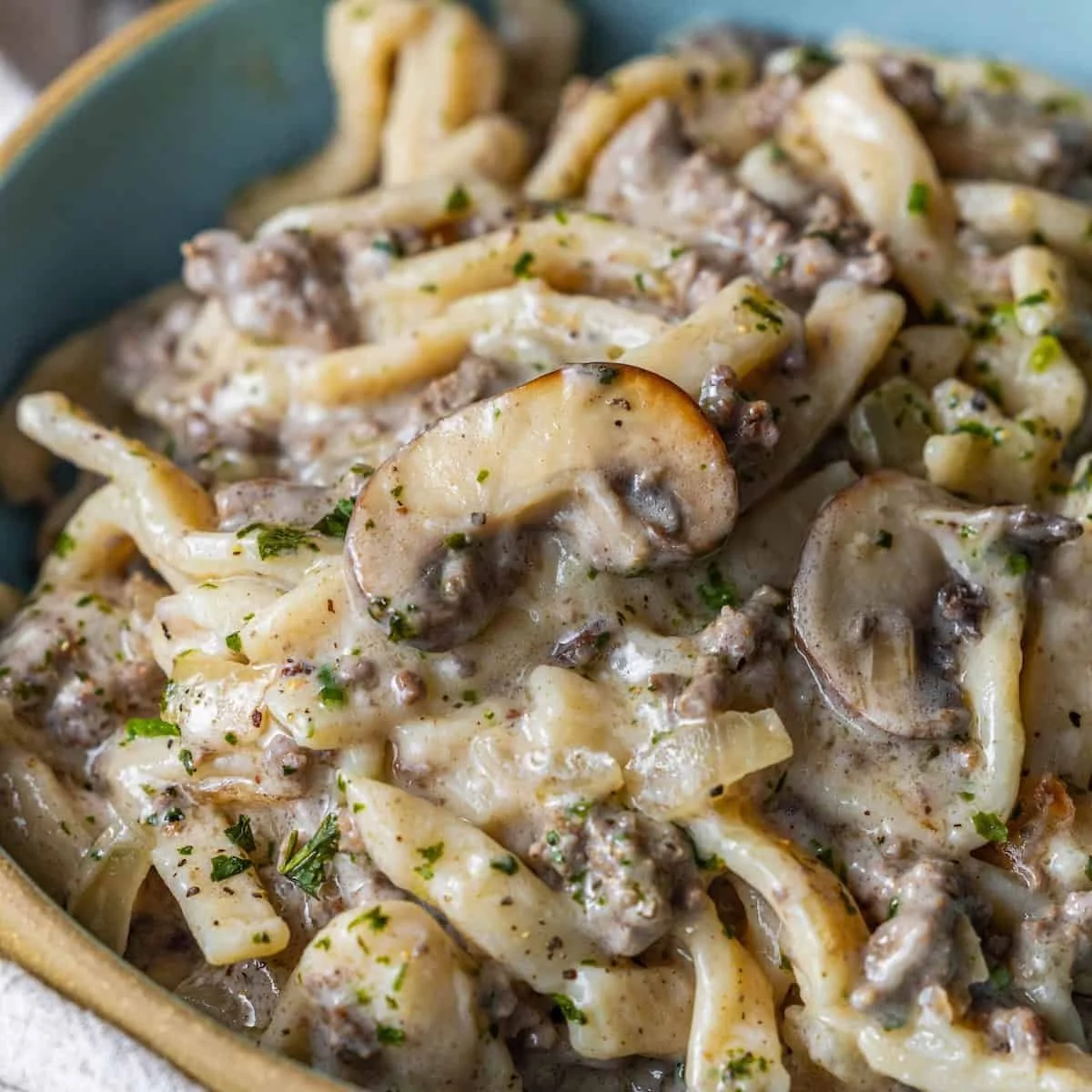 Simple Beef Stroganoff