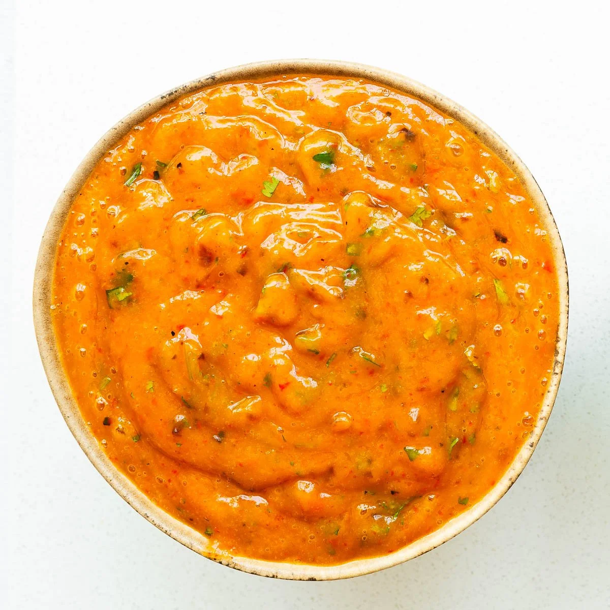 Simple Roasted Mango Salsa