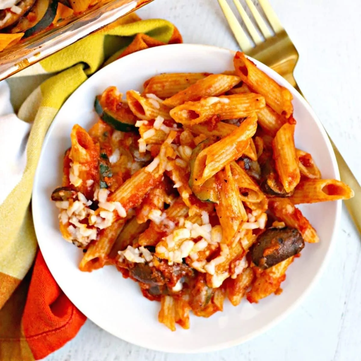 Simple Vegan Pasta Bake