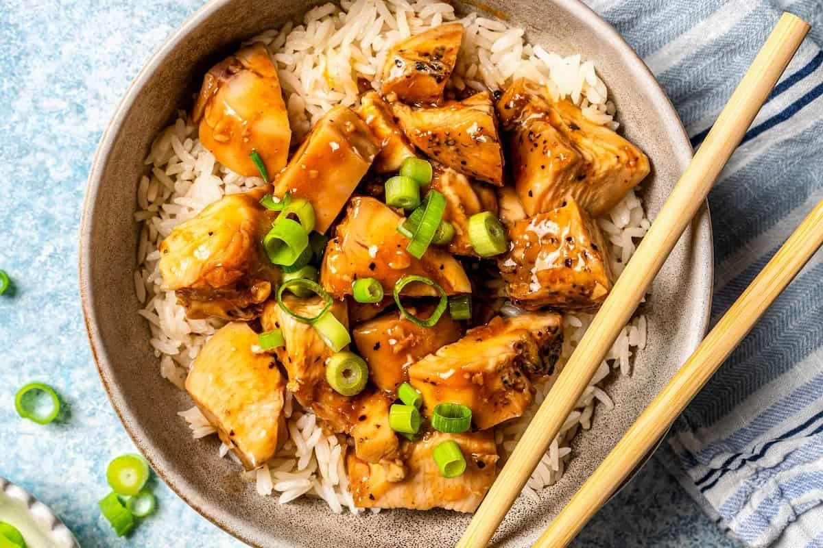 Slow Cooker Bourbon Chicken