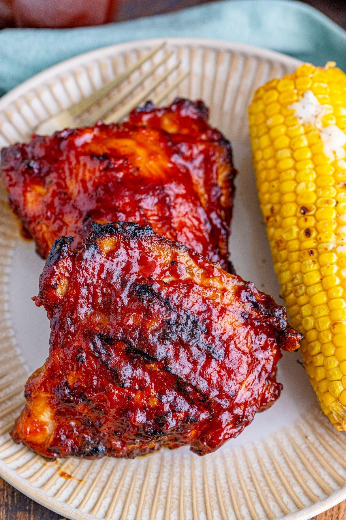 Smoky BBQ Chicken Thighs