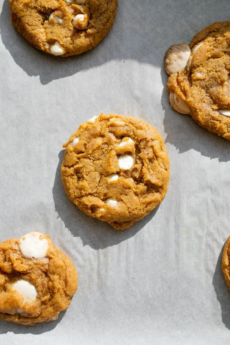 Soft and Chewy Pumpkin Cookies