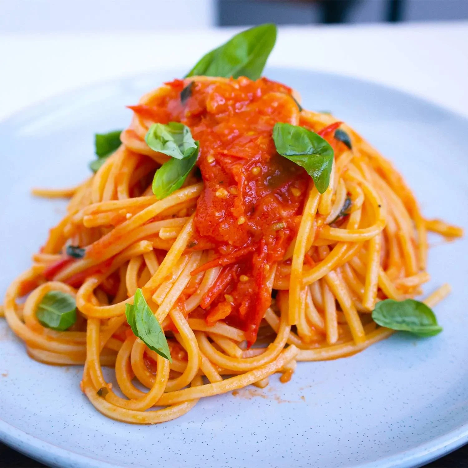 Spaghetti with Tomato Sauce