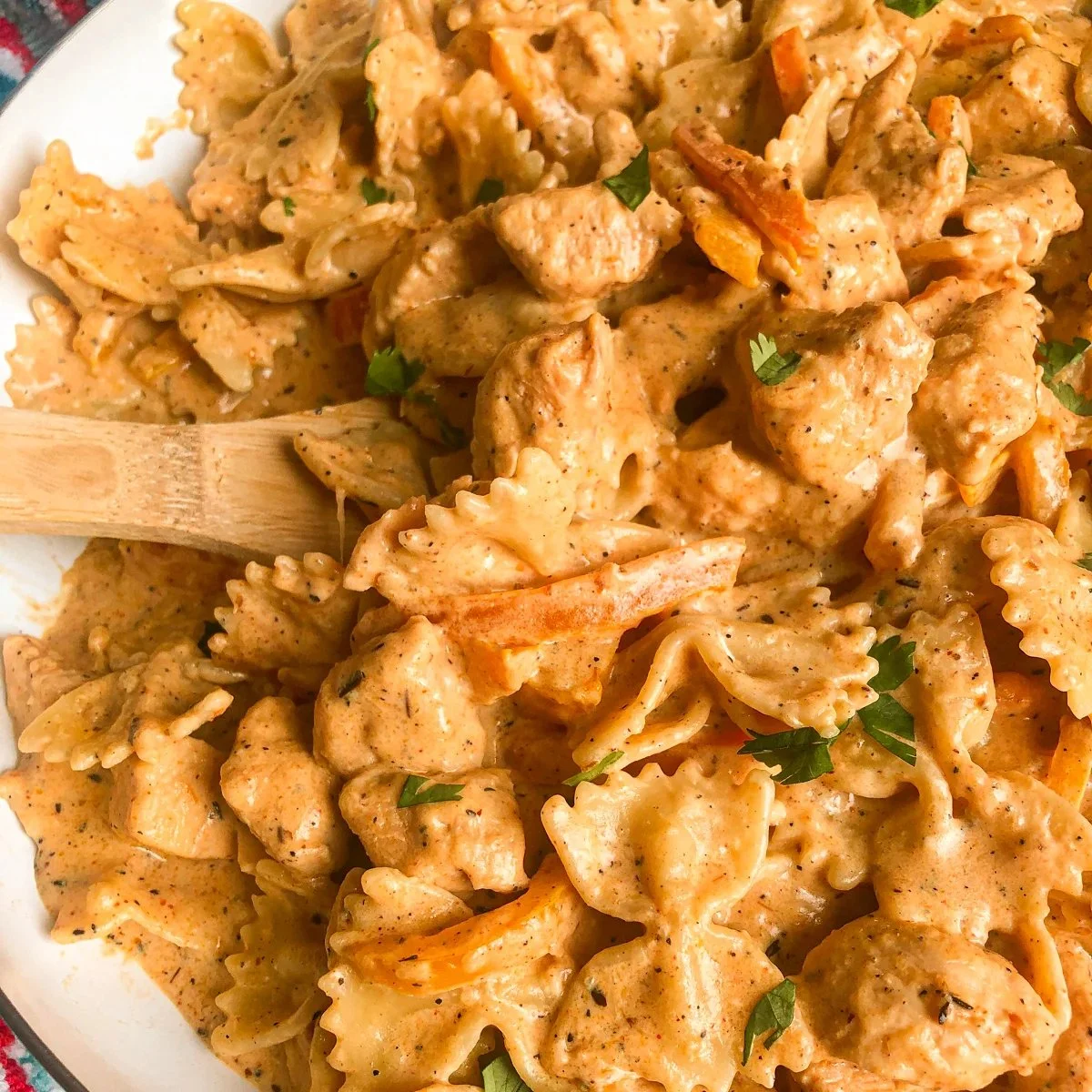 Spicy Cajun Chicken Pasta