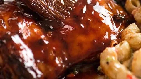Sticky Glazed Grilled Chicken