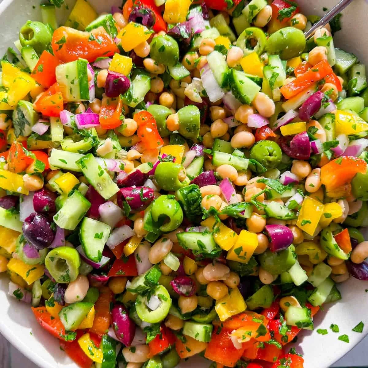 Thick Bean Salad