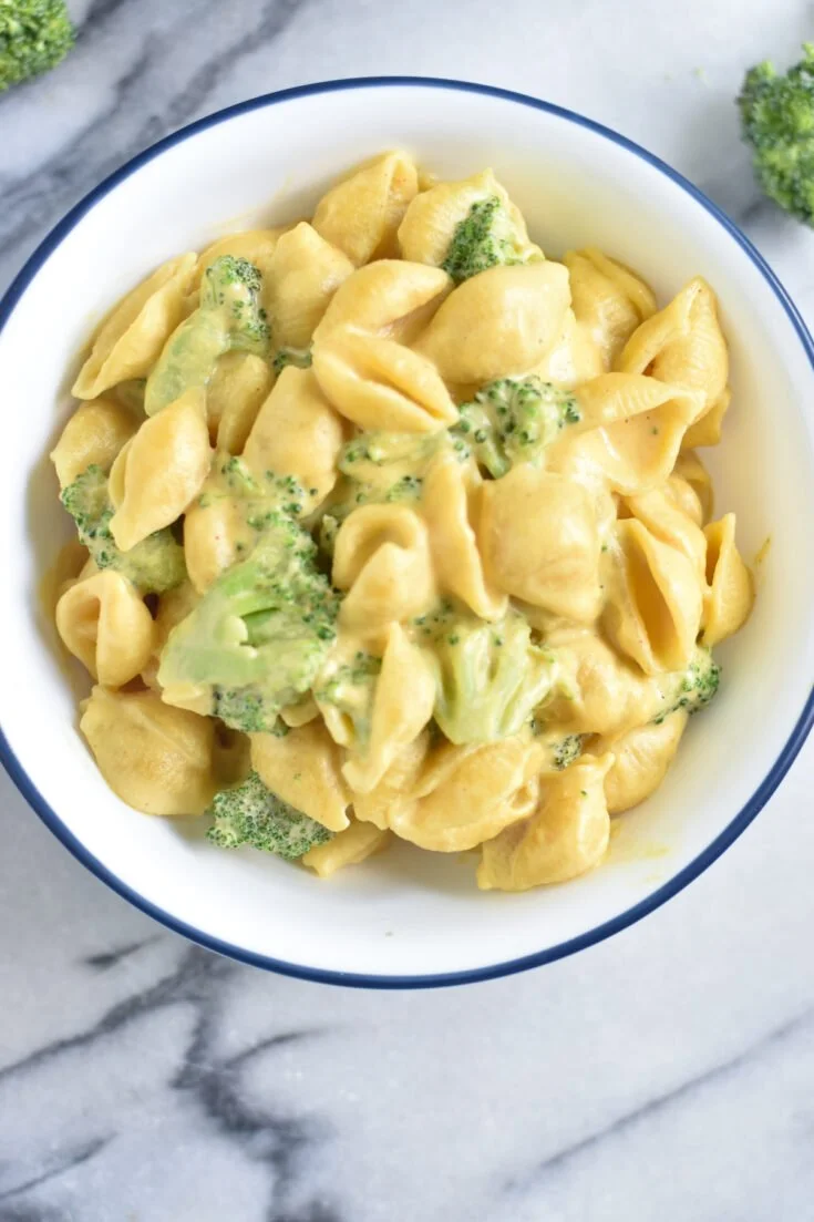 Vegan Broccoli Mac and Cheese