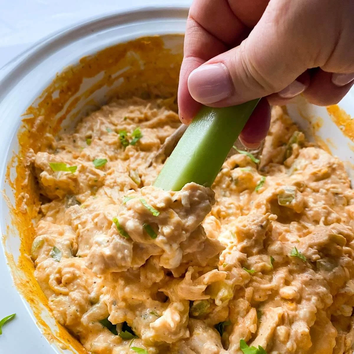 Wholesome Buffalo Chicken Dip