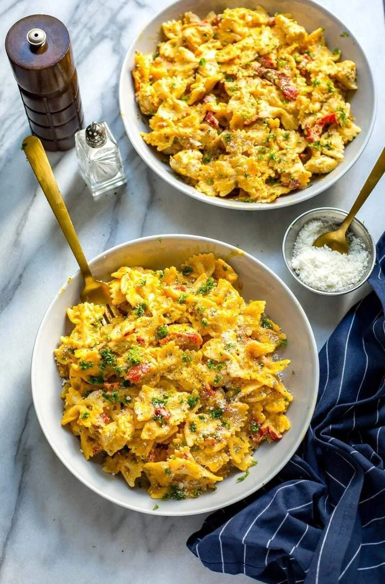 Wholesome One-Pot Pumpkin Alfredo