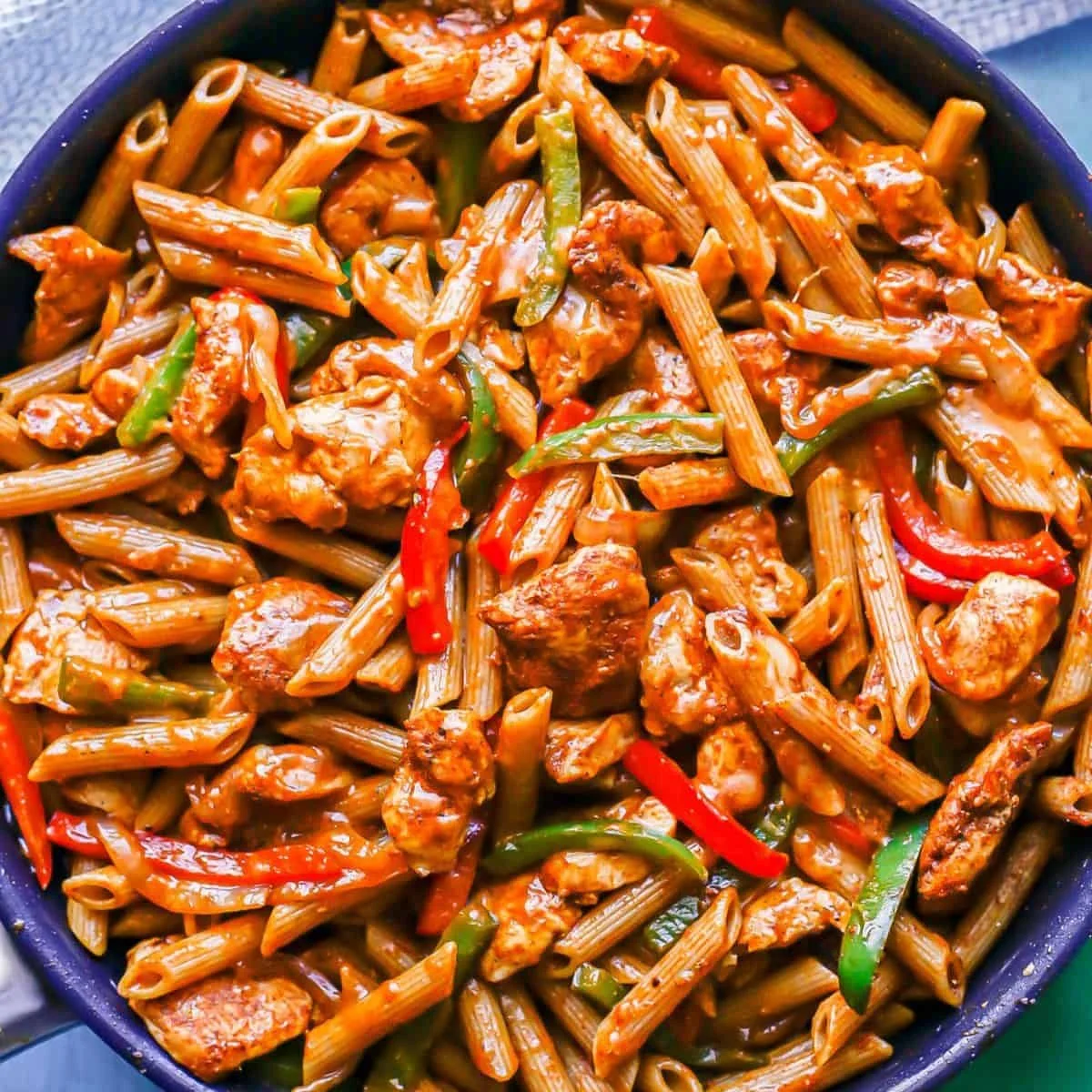 Zesty Fajita Chicken Pasta